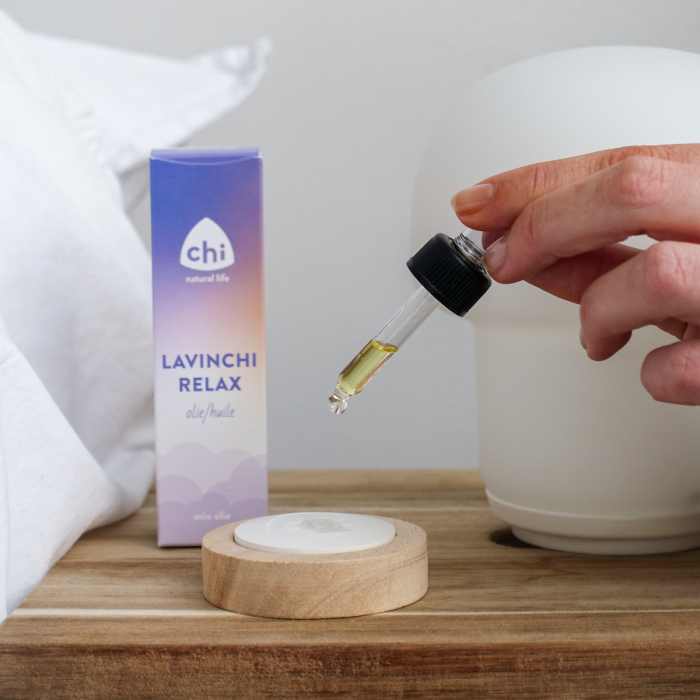 Lavinchi Relax mix olie + gratis Aromastone Wood
