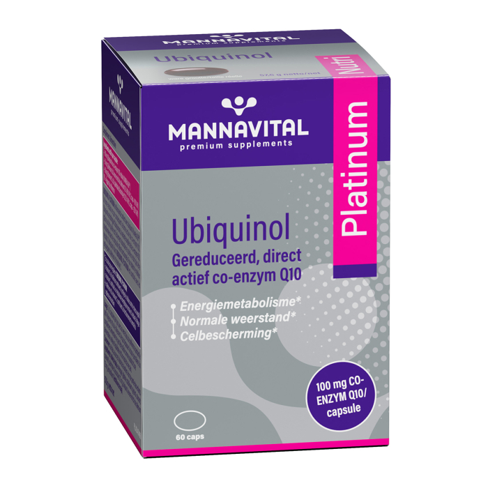 Mannavital Ubiquinol Platinum