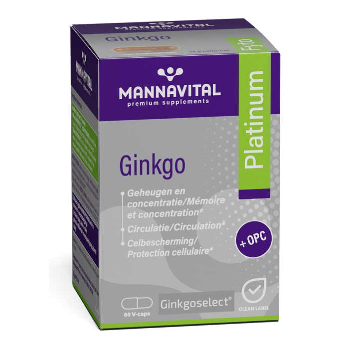 Mannavital Gingko Platinum