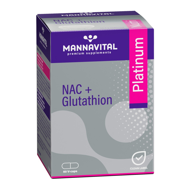 Mannavital NAC + Glutathion Platinum