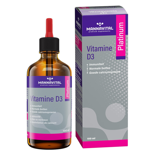Mannavital Vitamine D3 Platinum