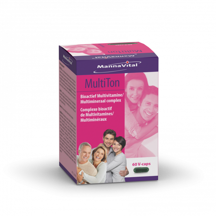 Mannavital MultiTon 60 vegicaps