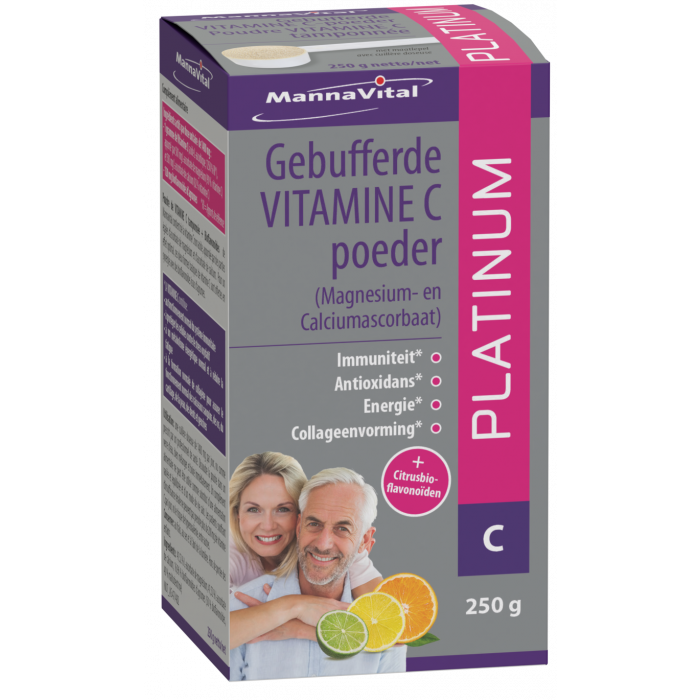 Mannavital Gebufferde Vitamine C poeder 