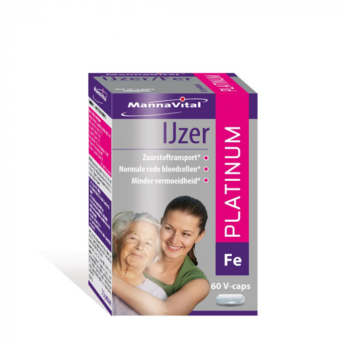 Mannavital Ijzer Platinum