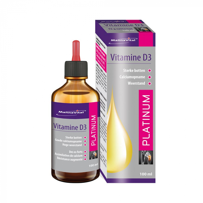 Mannavital Vitamine D3 Platinum