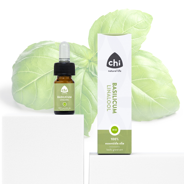 Basilicum Linalool etherische olie, biologisch