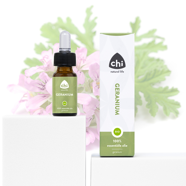 Geranium etherische olie, biologisch