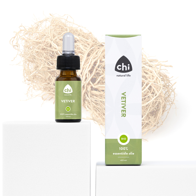 Vetiver, etherische olie, biologisch