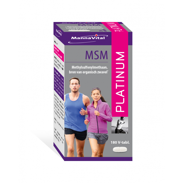 Mannavital MSM Platinum tabletten 180