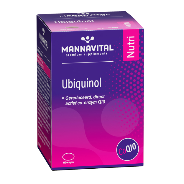Mannavital Ubiquinol Co-enzymze Q10