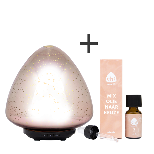 Space Aroma Diffuser + Gratis mix olie naar keuze