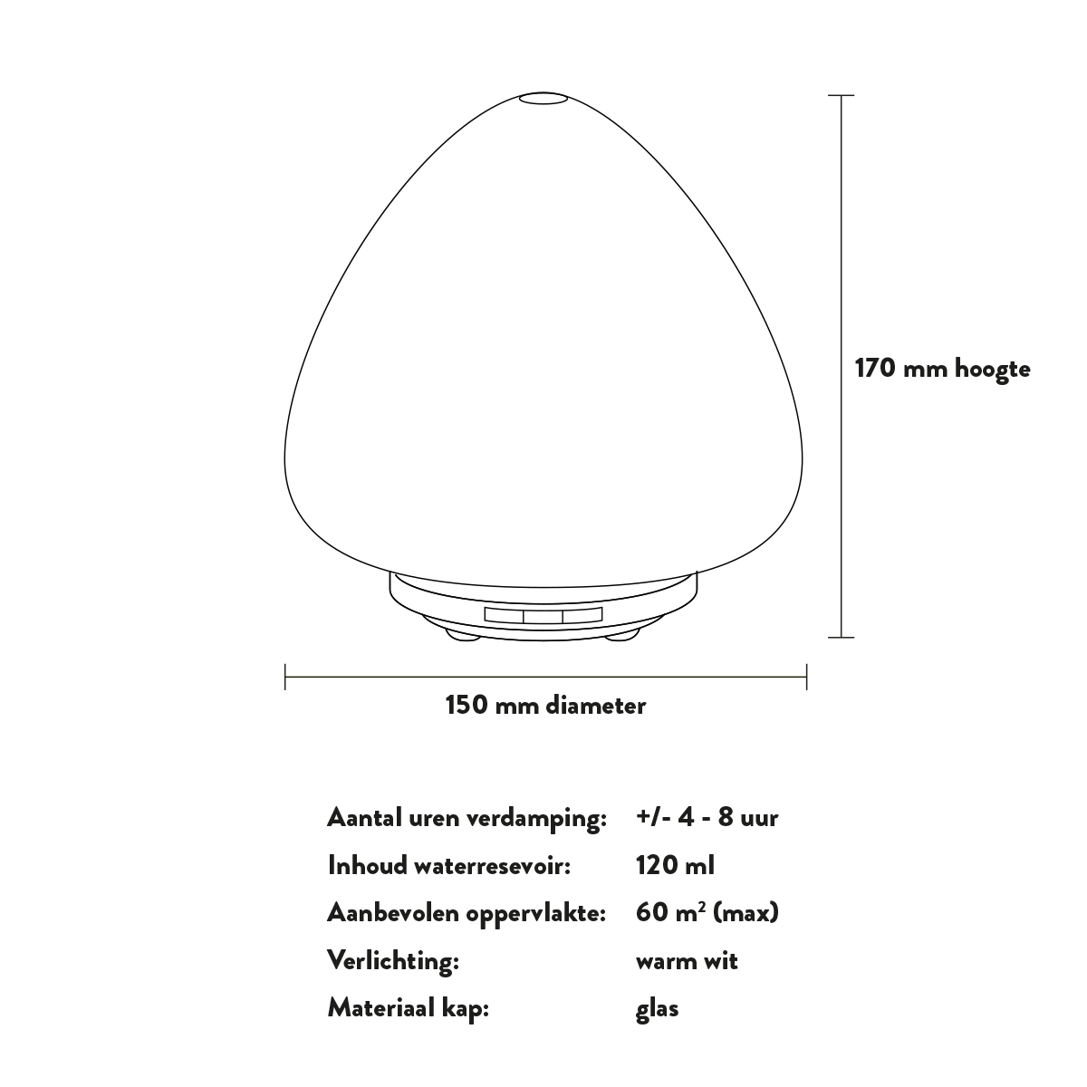 Space Aroma Diffuser | geurverspreiding, luchtbevochtiging ...